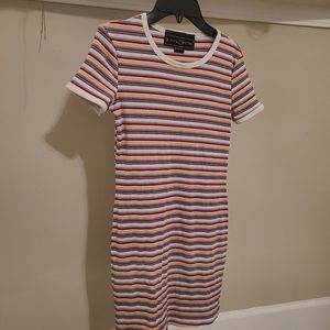 Striped Bodycon Dress